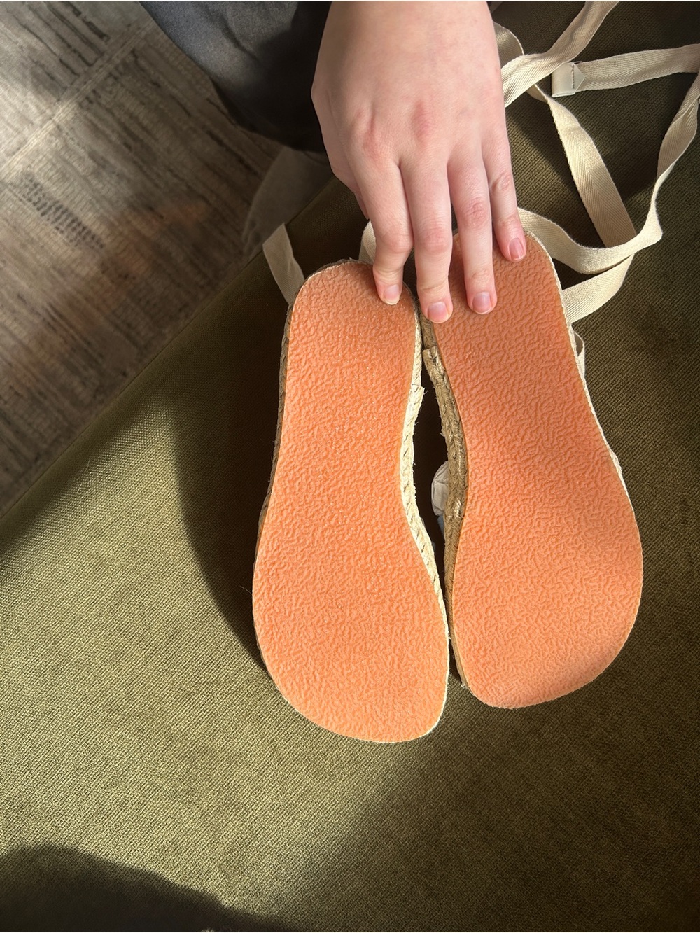 Shapen Festa- Barefoot light blue espadrilles - Picture 4 of 6